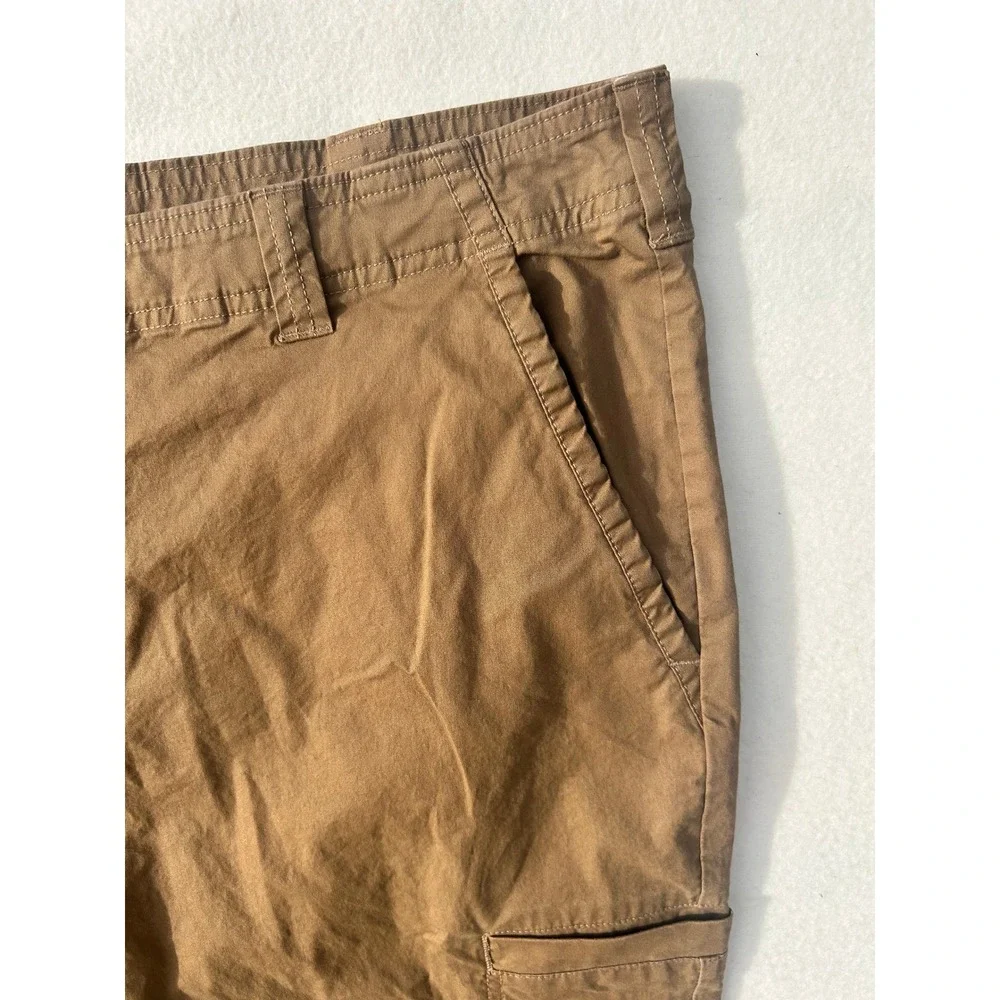 Columbia Mens Hiking Pants Brown Utility Cargo Straight‎ Leg Outdoor 38x28